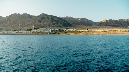 Egypt red sea Dahab in Sunny weather.