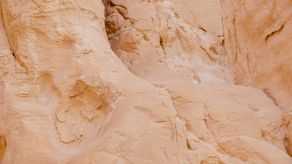 Egypt texture colored canyon in Sunny weather.