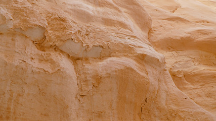 Egypt texture colored canyon in Sunny weather.