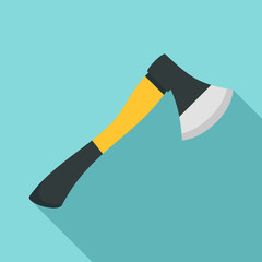 Axe tool icon. Flat illustration of axe tool vector icon for web design