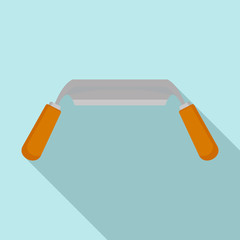 Spokeshave icon. Flat illustration of spokeshave vector icon for web design