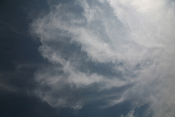 Abstract clouds and sky in space. The best views of the heavens the natural pictures of the beautiful clouds. Background  blue  views  of  nature  images.