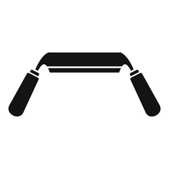 Spokeshave icon. Simple illustration of spokeshave vector icon for web design isolated on white background