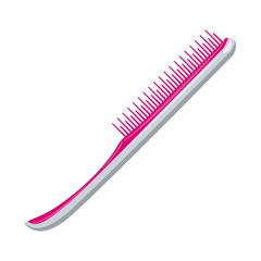 Vector illustration of brush and hair icon. Collection of brush and hairbrush vector icon for stock.
