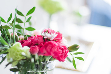 house interior decoration details - fashionable and luxurious home decor styled concept