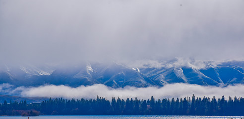 winter mountain landscape