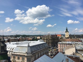 old city sky roof wind 