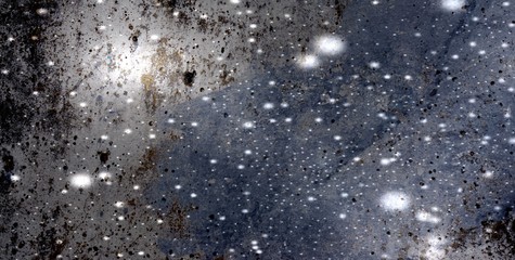 Snowflakes on the surface of the background