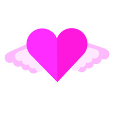 beautiful hearts art illustration