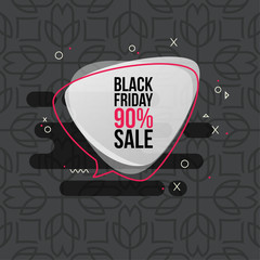 Vector trendy colorful bubble