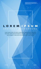 Abstract blue background