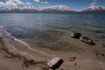 Mountain Lake, Altai Mountains, Mongolia