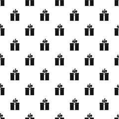 Gift box pattern seamless vector repeat geometric for any web design