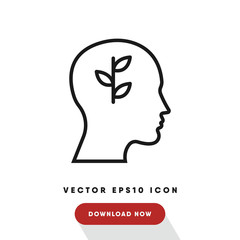 Psychology vector icon