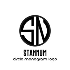 Emblema logo simbolo business logotipo monogramma identità arte concetto segno monocromatico stampa geometrico