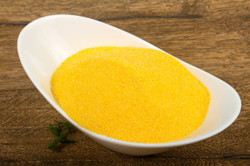 Raw polenta