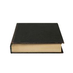 Book vintage isolated lie on white background