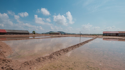Salt Fields in Kep - Cambodia