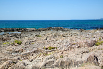 Fototapeta na wymiar Furnas Beach; Xuno; Galicia