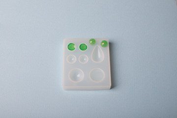 Molding Of Epoxy Resin shaped / Castings DIY Jewelry Making 