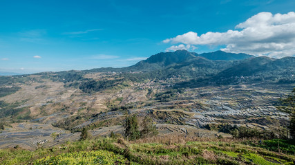 Rice Terrance in Yuanyang during day