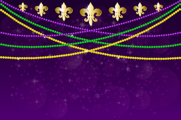 Mardi gras carnival party design. © tamaraluiza
