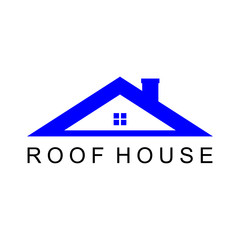 Real estate logo. Roof house icon logo