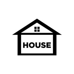 creative house logo icon vector