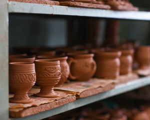 Fototapeta na wymiar pottery production