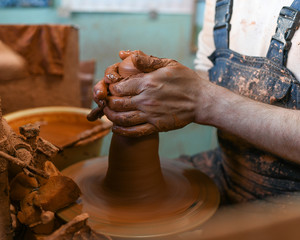 pottery production