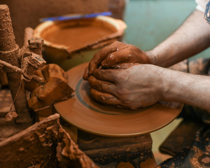 pottery production