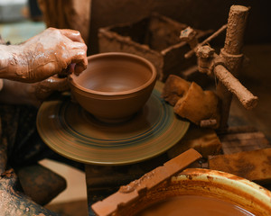pottery production