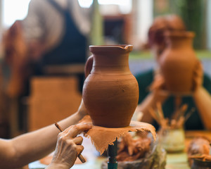 pottery production