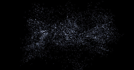 Water splash explode from center around itself. hight resulotion for element