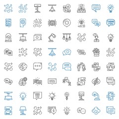 think icons set