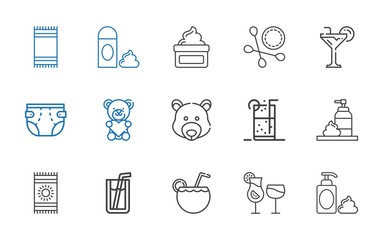 soft icons set