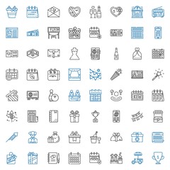 event icons set