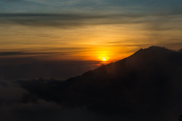 lever de soleil à Bali