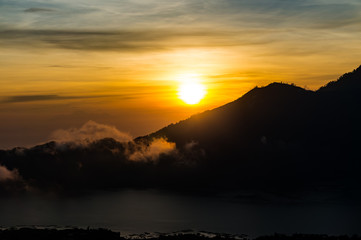 lever de soleil à Bali