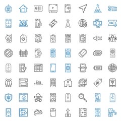 site icons set