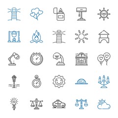 light icons set