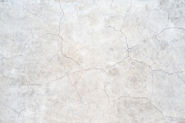 White texture of old concrete wall for background