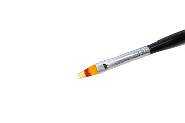 Manicure and pedicure tools. Brush isolated