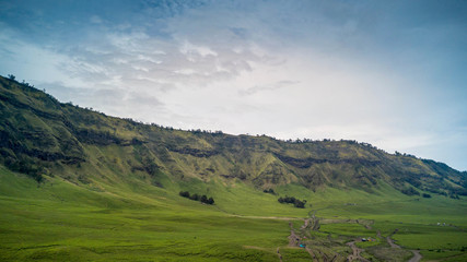 Fototapeta na wymiar Mount Bromo, Malang, East Java, Indonesia