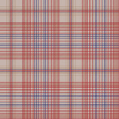 Vintage plaid fabric texture seamless pattern