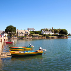 Fototapeta na wymiar Île de Saint Cado > Morbihan > Bretagne > France