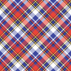 Color plaid seamless pattern