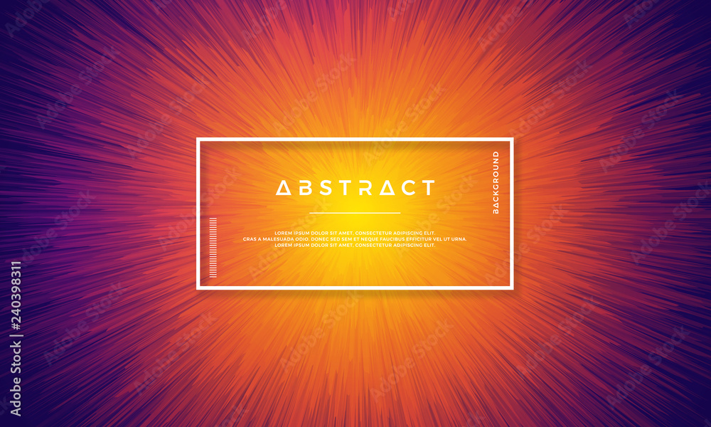 Poster dynamic background design with dynamic objects centered in the middle. background with a mixture of 