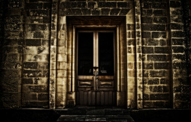 Fototapeta na wymiar The Locked Door