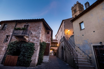 Fototapeta na wymiar Montemerano, Grosseto, Tuscany, Italy - small medieval village in Maremma